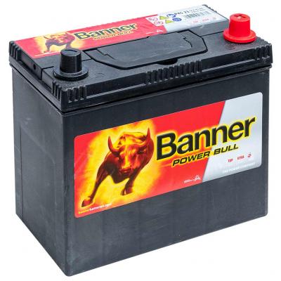 P4523 Banner Power Bull akkumulátor, 12V 45Ah 390A J+, Japán